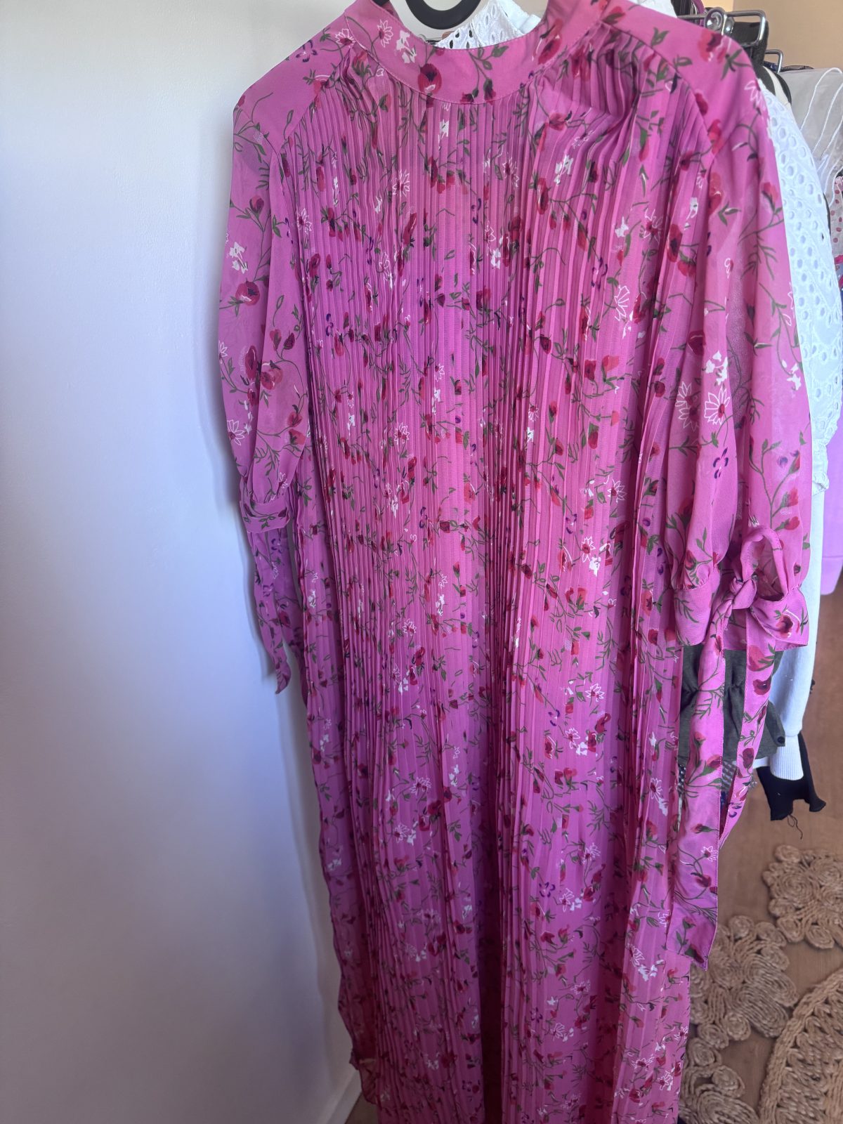 Robe longue rose Asos T S/M