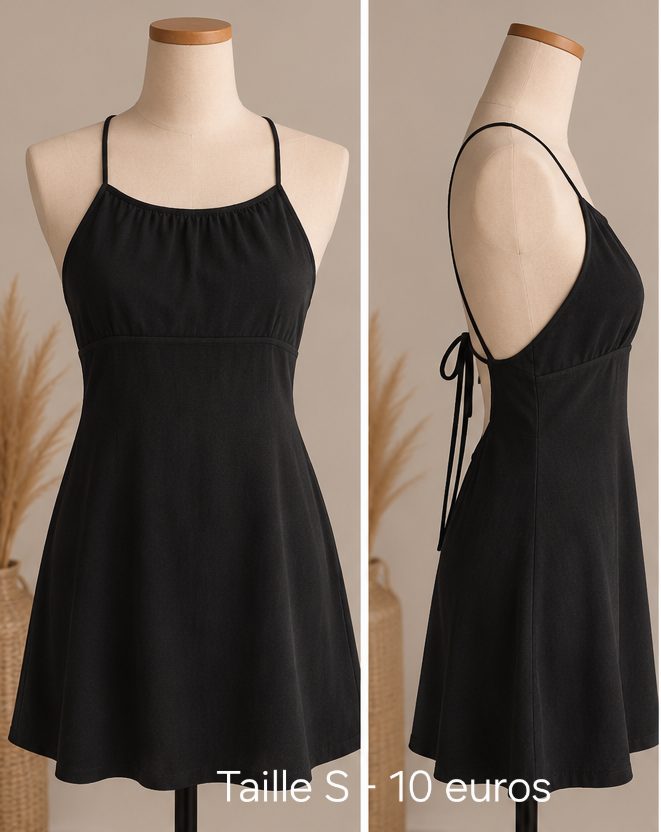 Robe dos nu