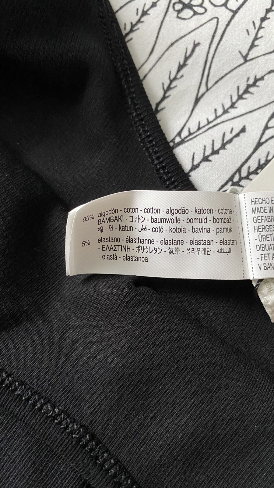 Débardeur noir ZARA