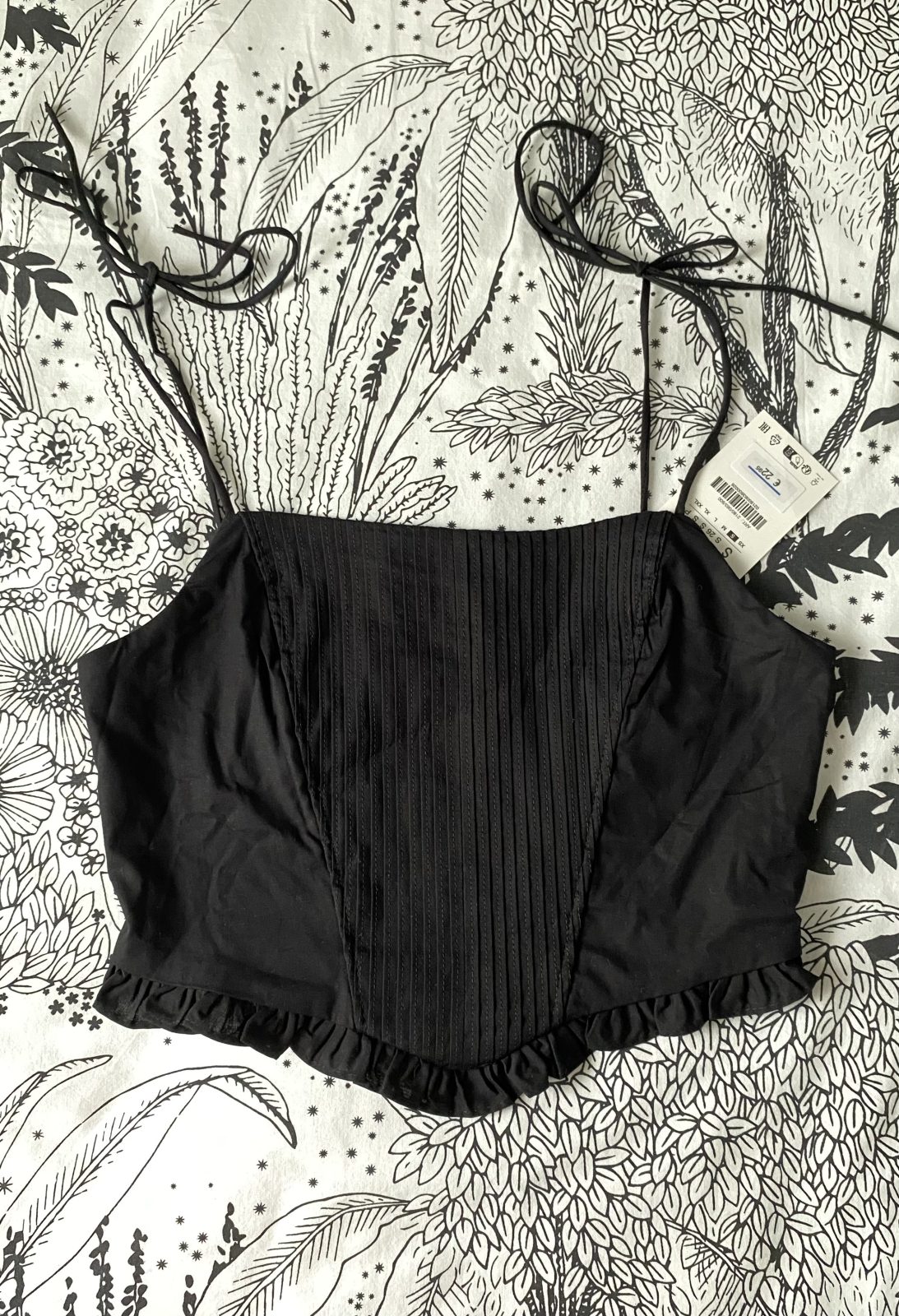 Top corset noir ZARA — ZARA — La Réunion