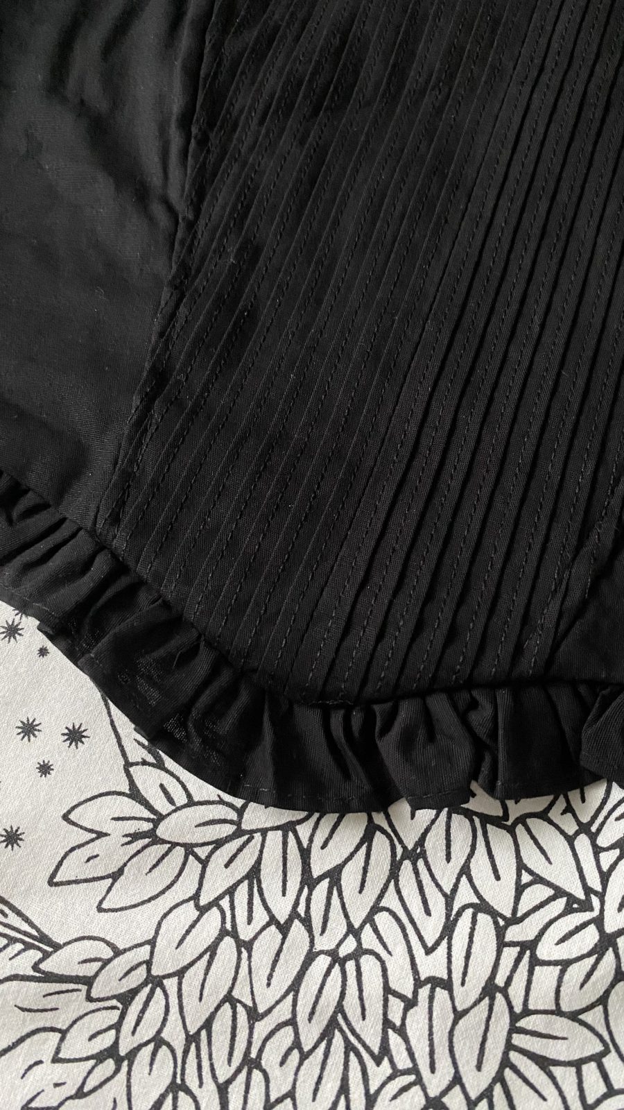 Top corset noir ZARA