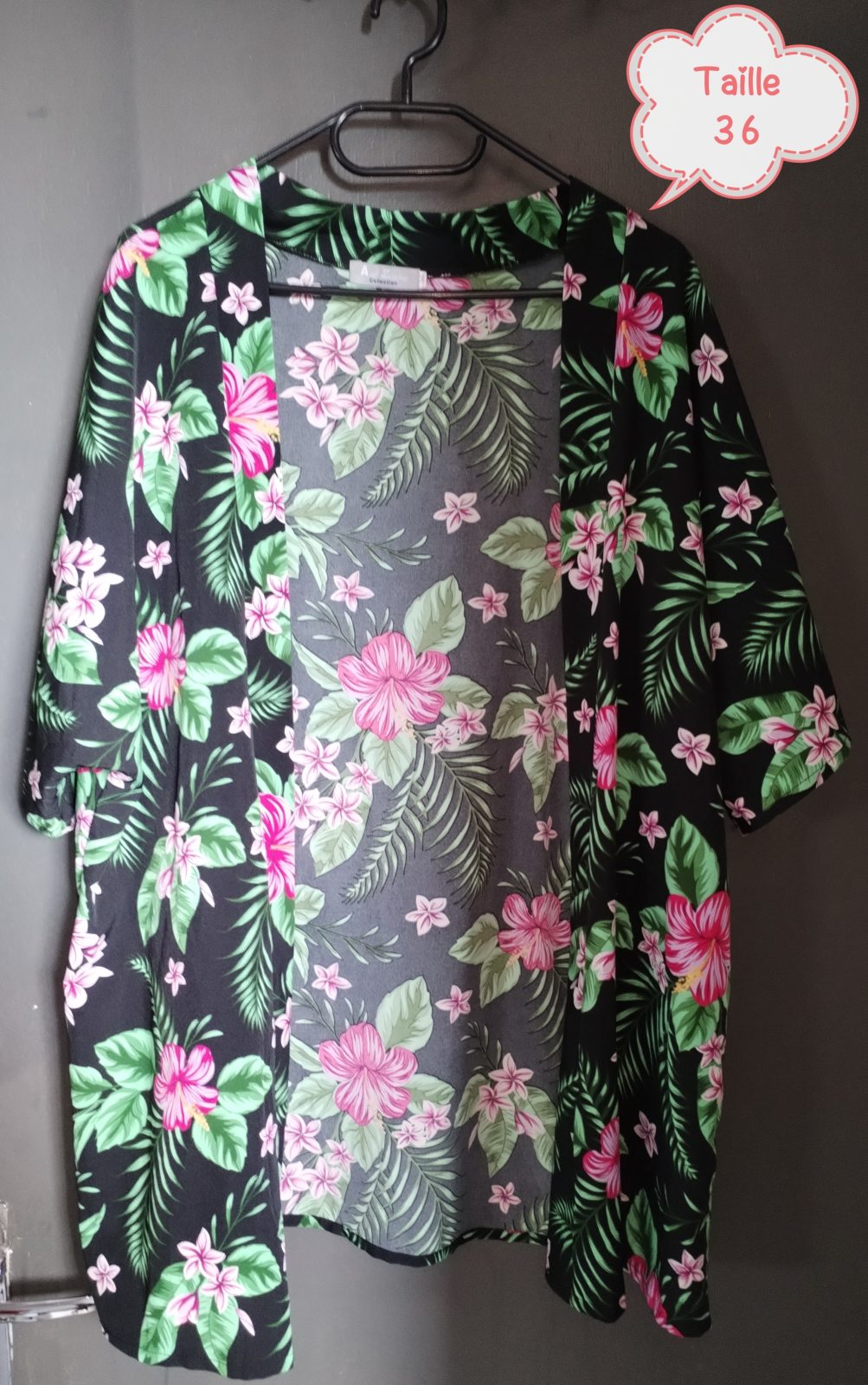 Gillet fleuri Taille 36