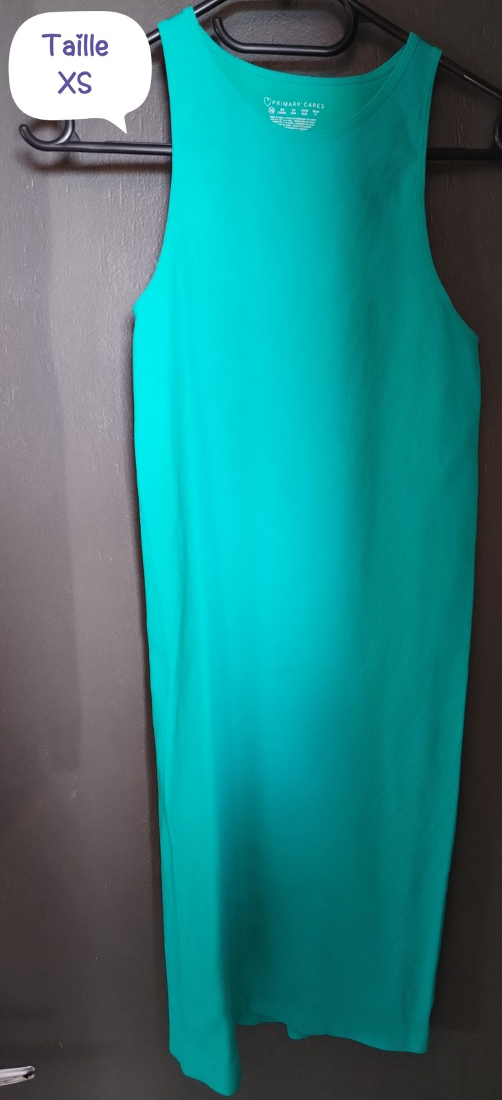Robe vert d'eau Taille XS