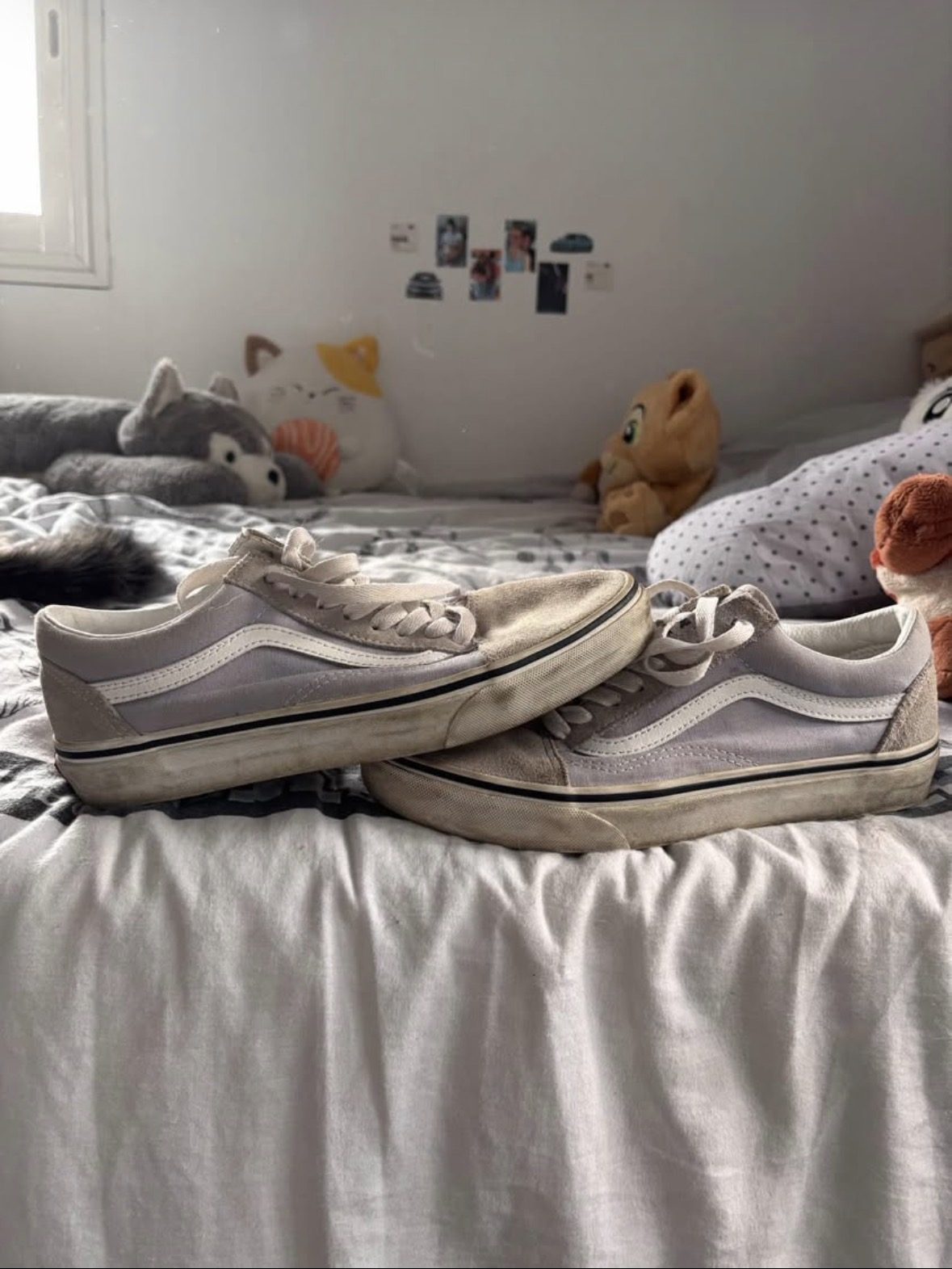 Vans mauve pastel