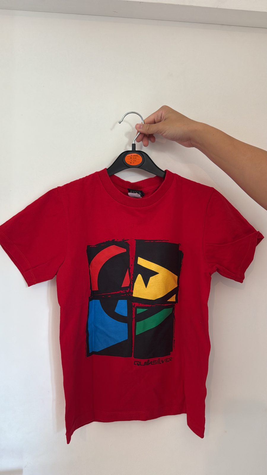 T-shirt quick silver 8 ans