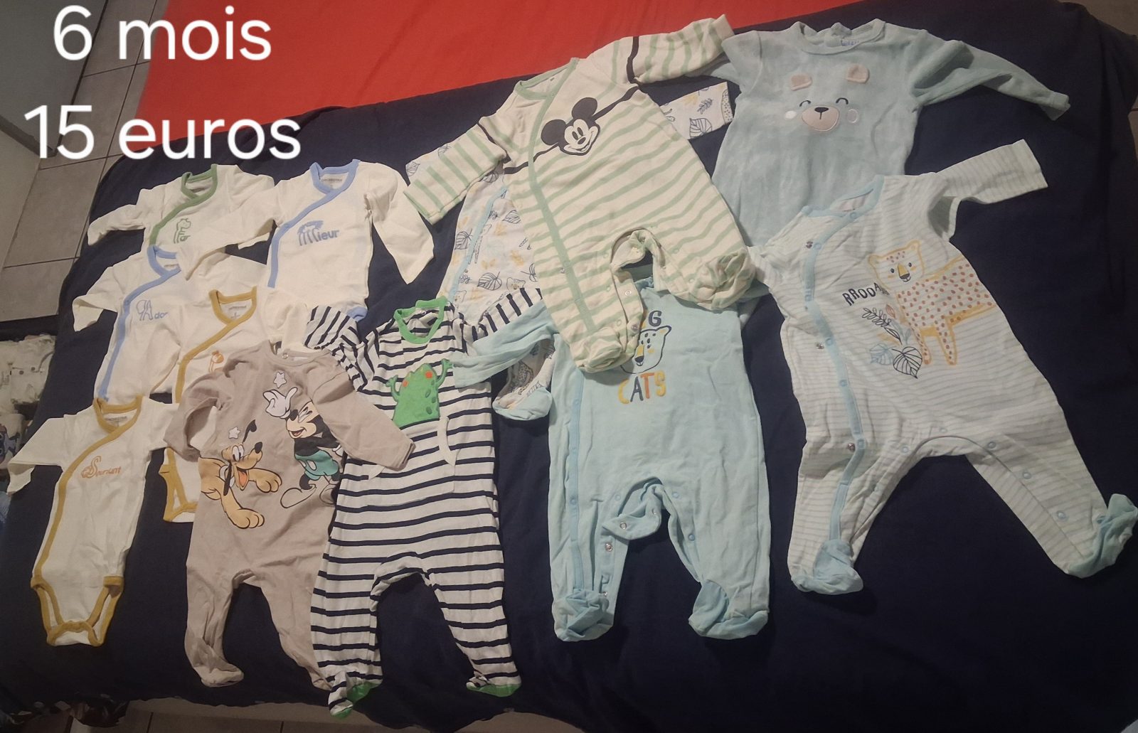 Lots de vêtements garçons