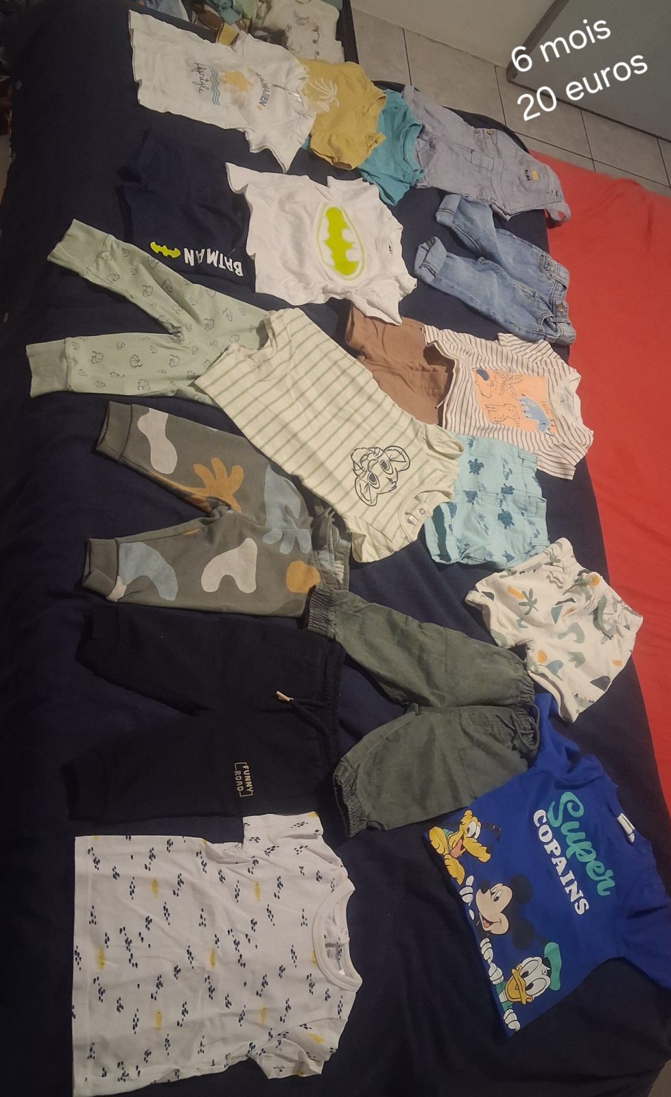 Lots de vêtements garçons
