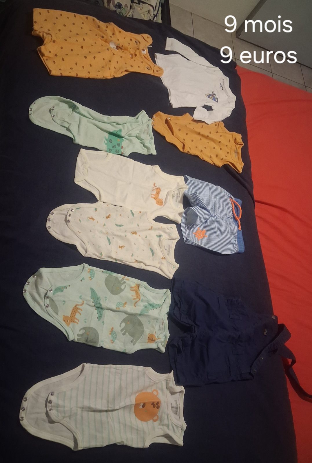 Lots de vêtements garçons