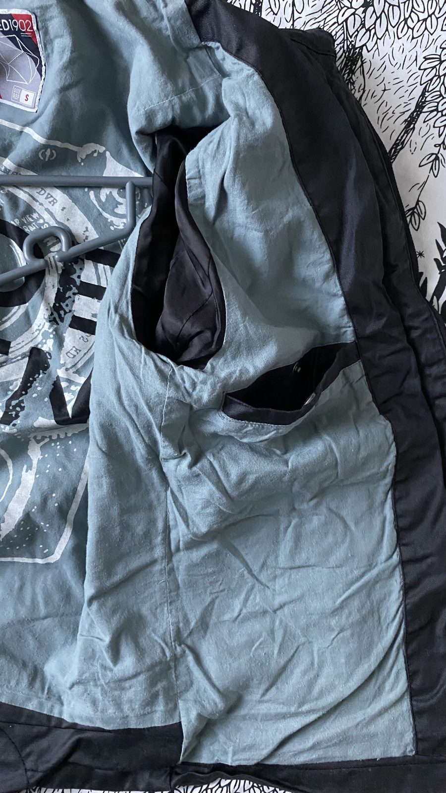 Blouson noir Devred