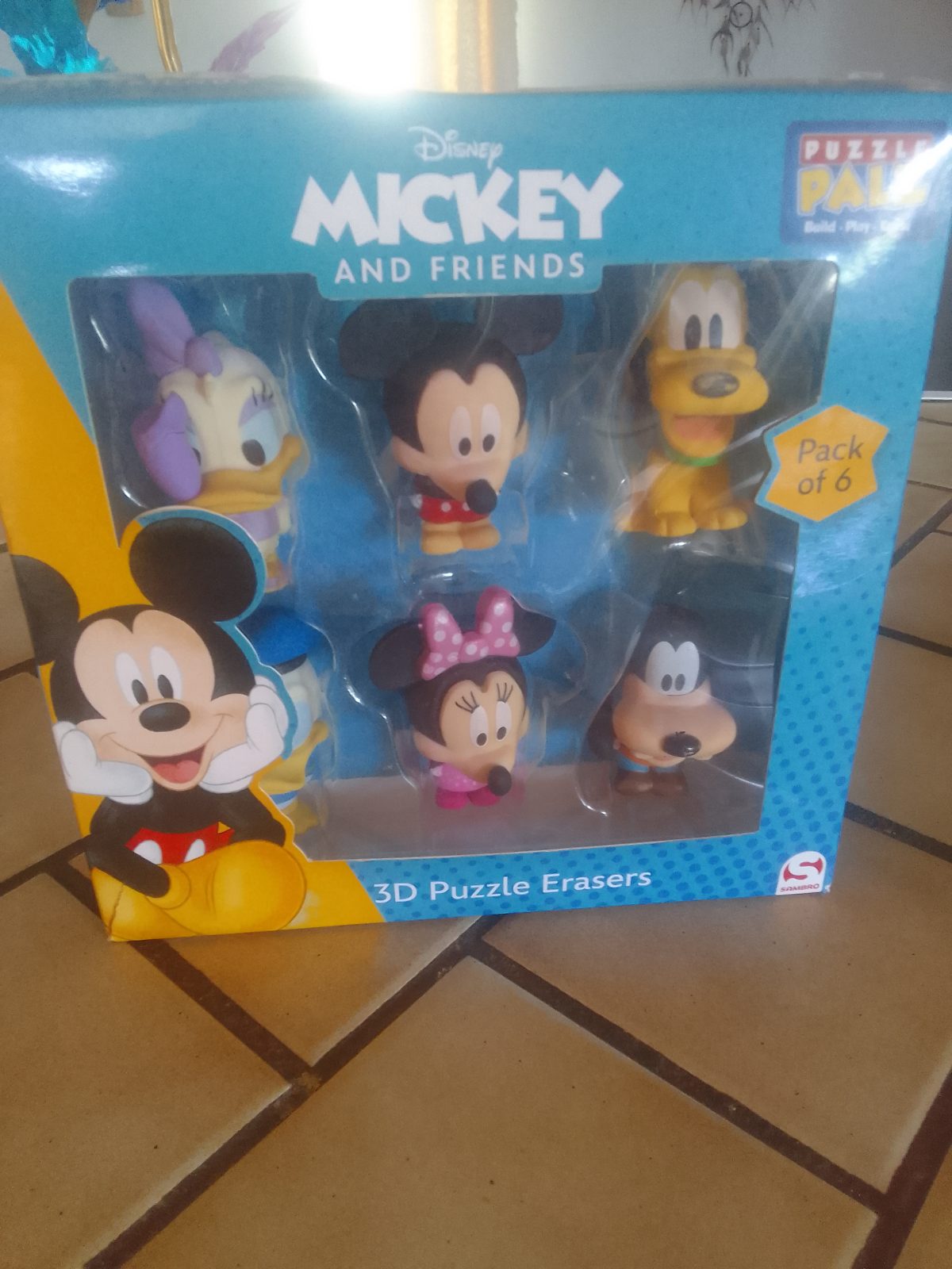 Puzzle gomme 3D Mickey