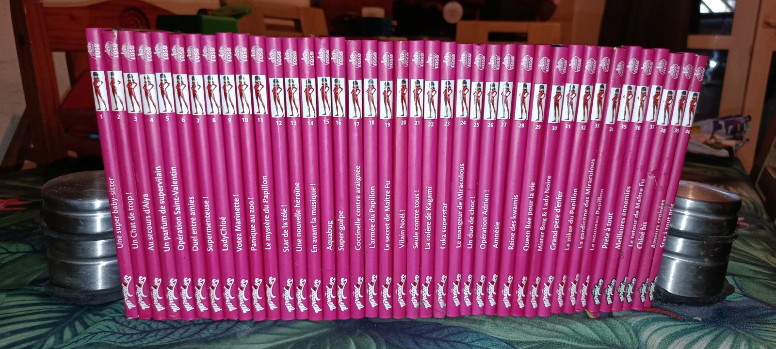 Collection livre miraculous