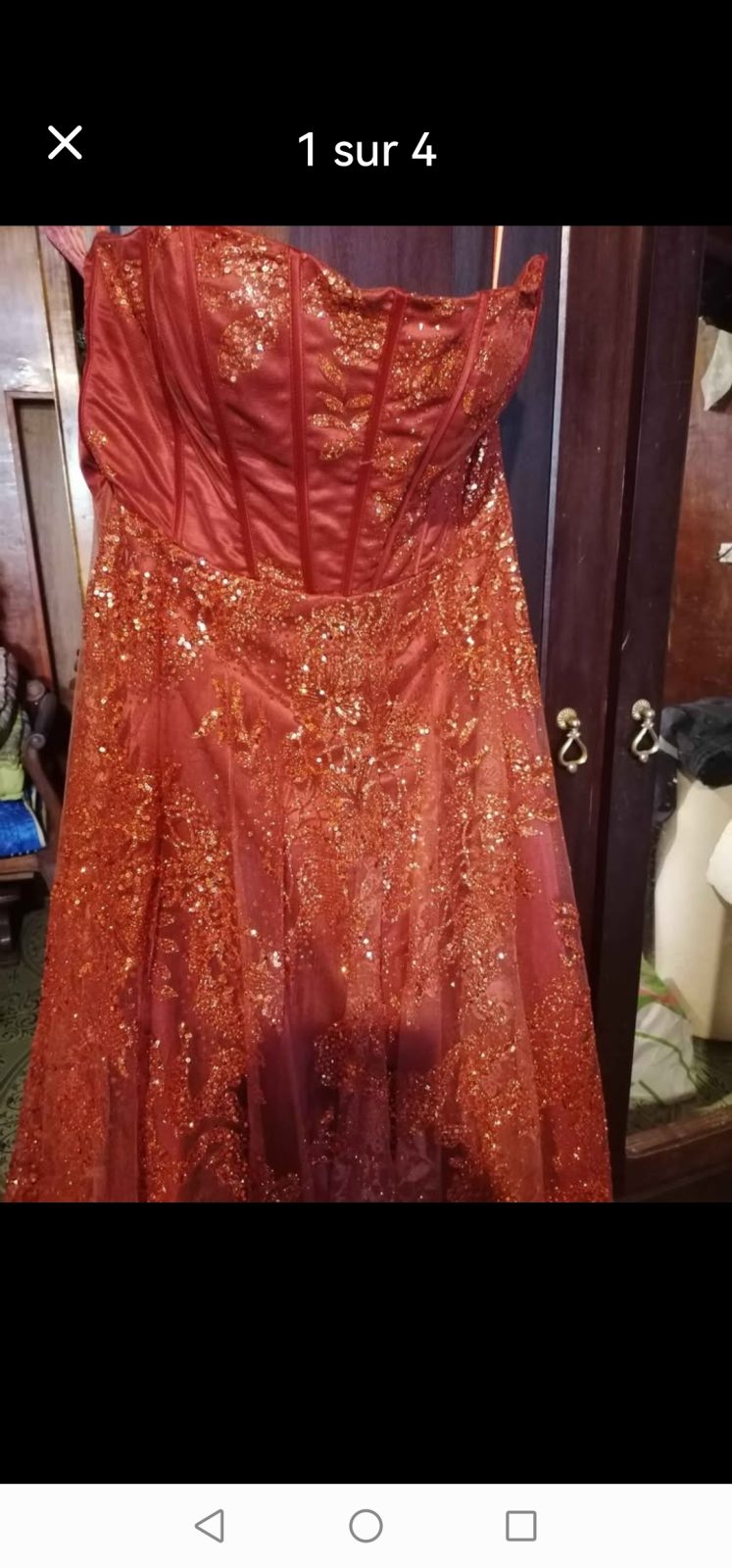 Robe bustier