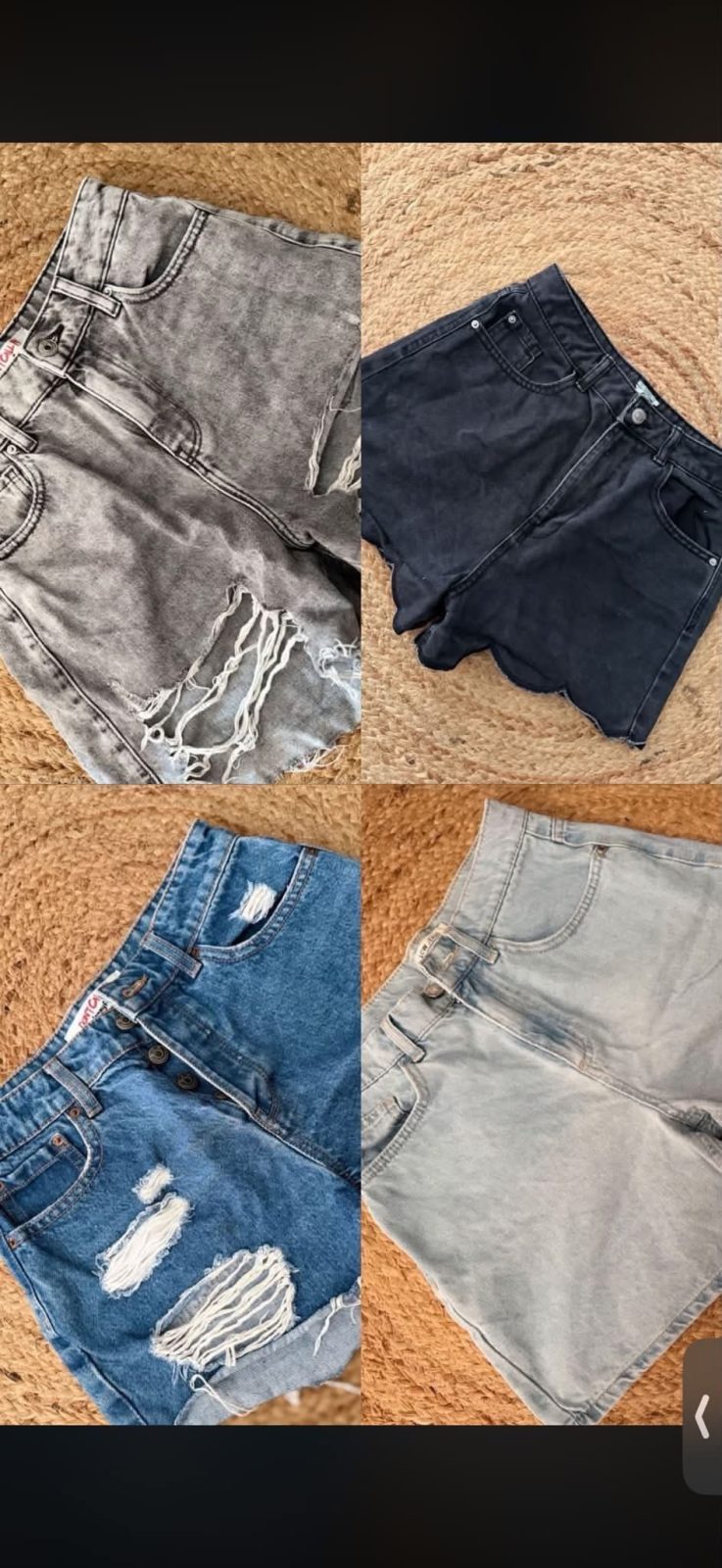 Lots de 4 short