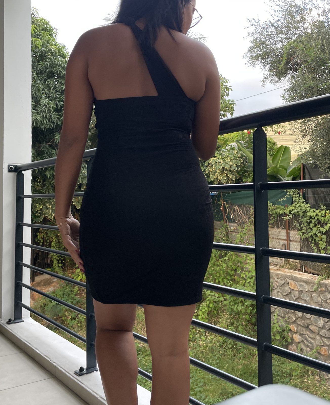 Robe noire Kenza