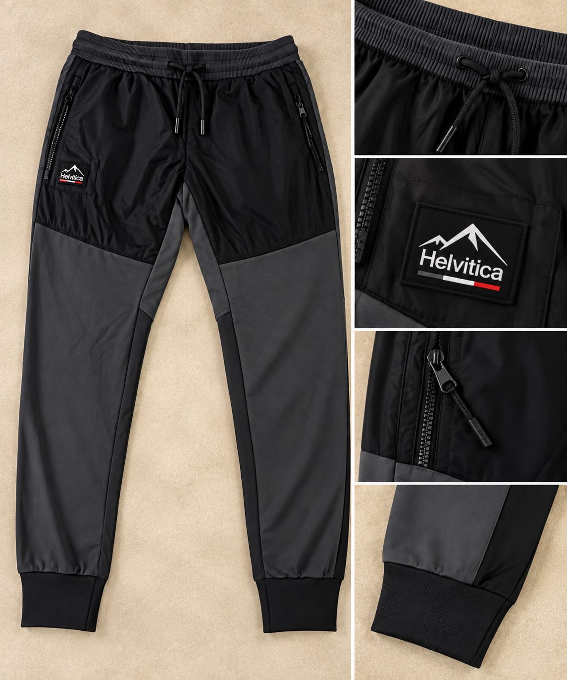 Le Dressing de Isabelle / 🖤 Pantalon de sport homme – Helvitica