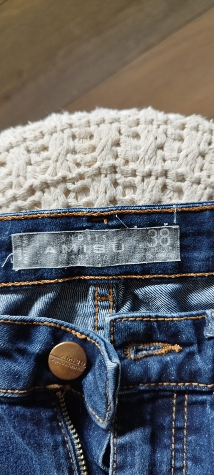 Short en jean