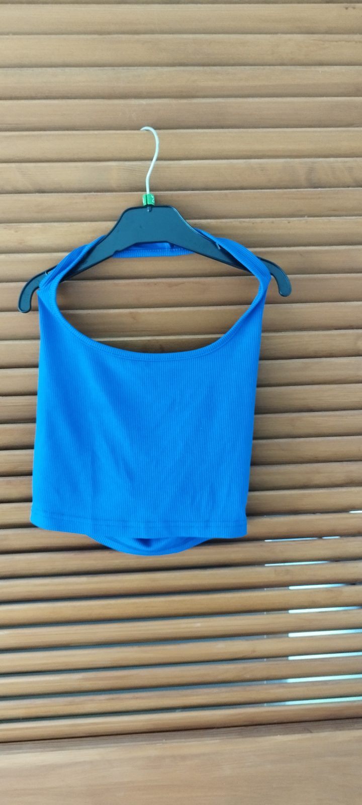 Tee shirt sans manche bleu marine