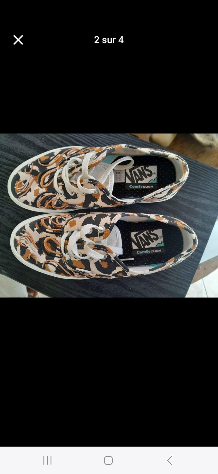 VANS FEMME NEUVES