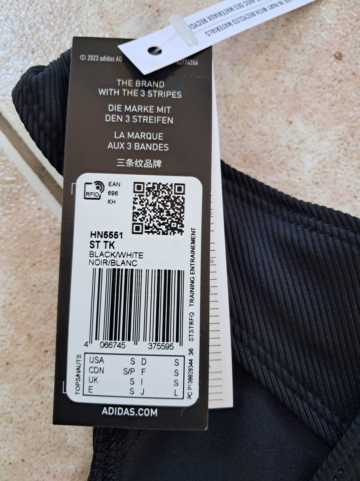 DEBARDEUR FEMME ADIDAS NEUF