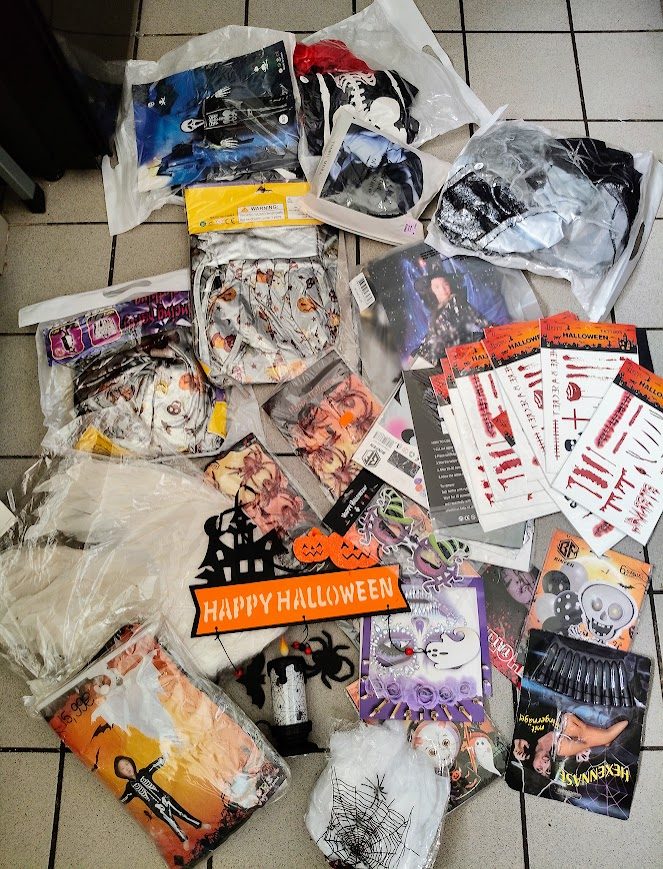 Gros lot de Déco d'halloween neuf