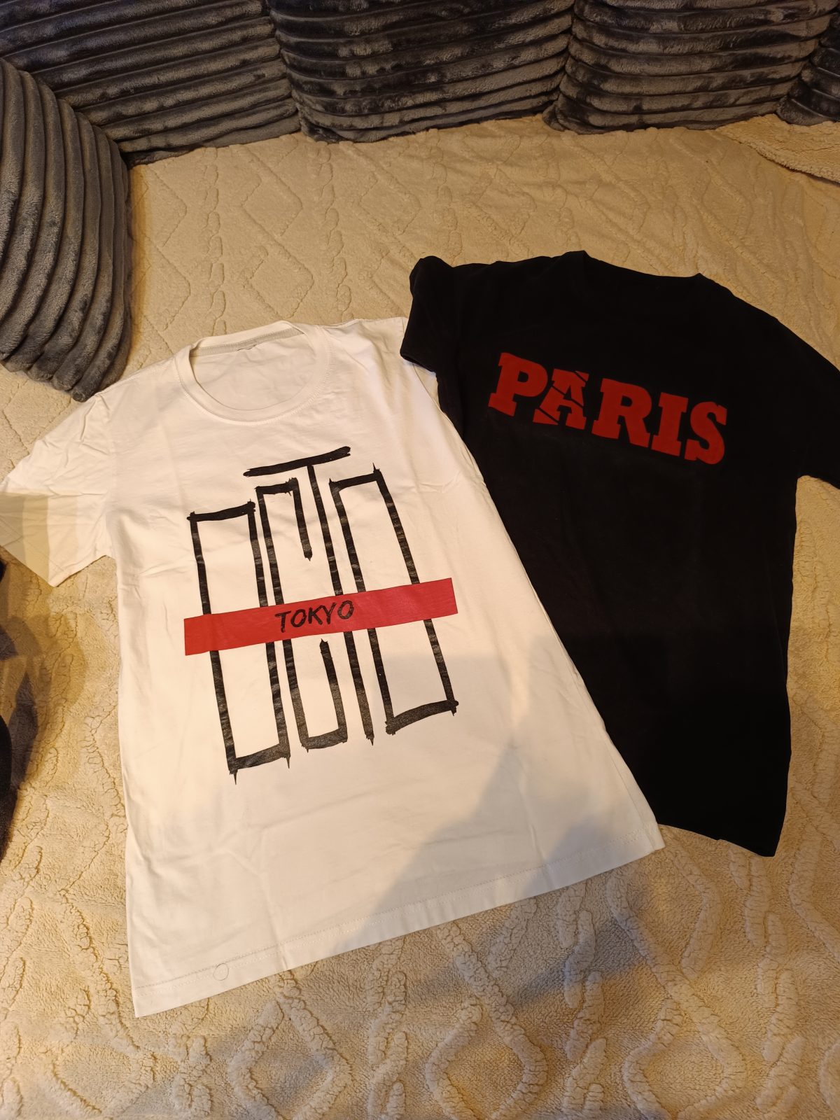 Tee-shirts Paris & Tokyo