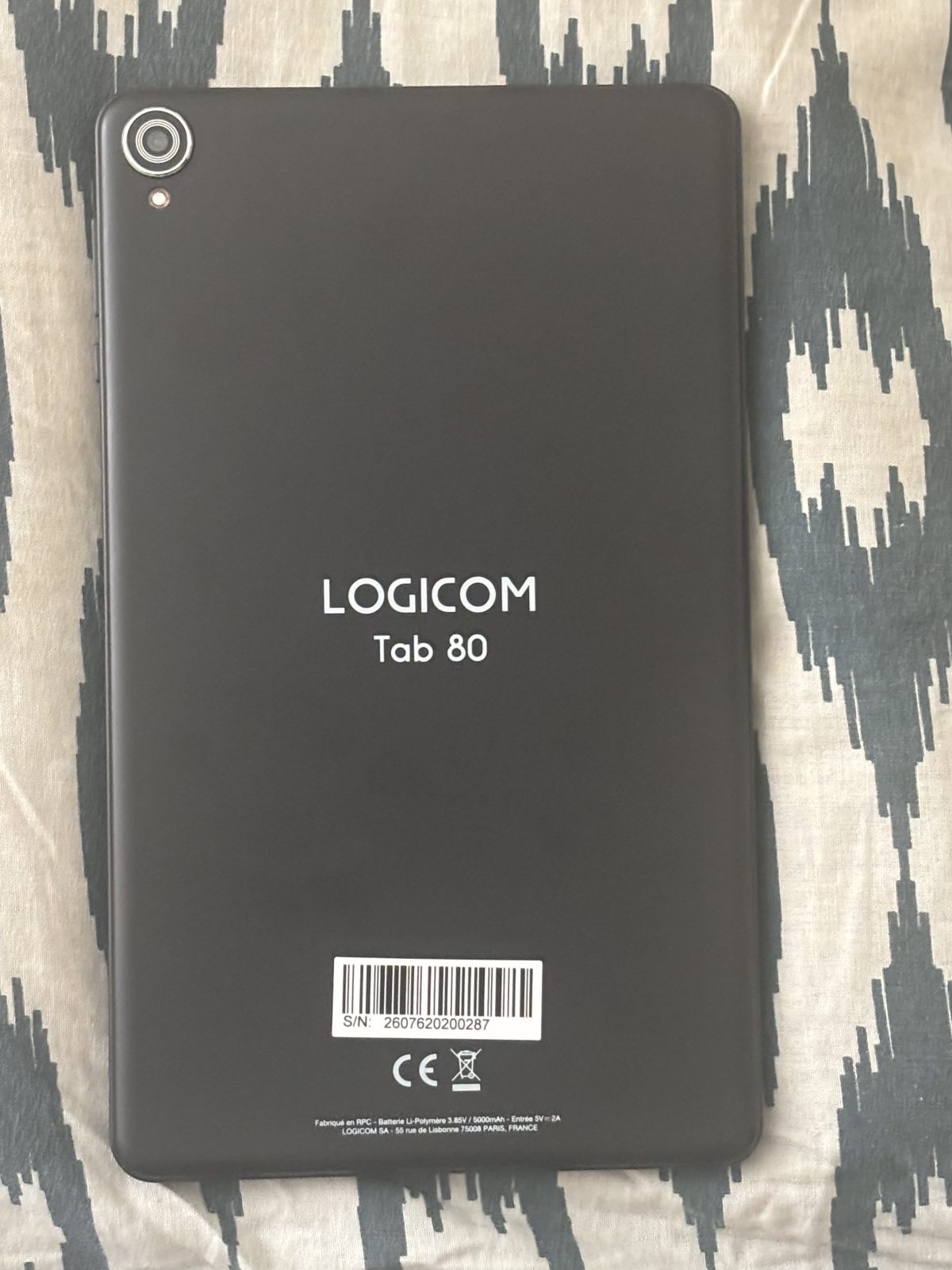 Tablette Logicom 80