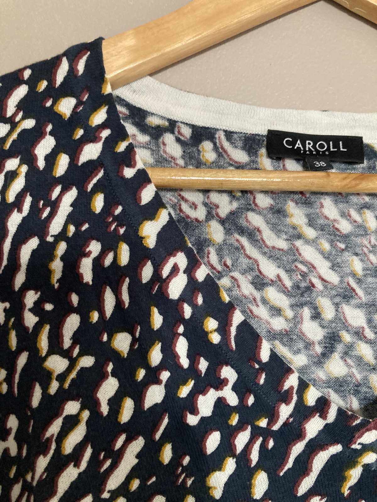 Pull manches trois quarts