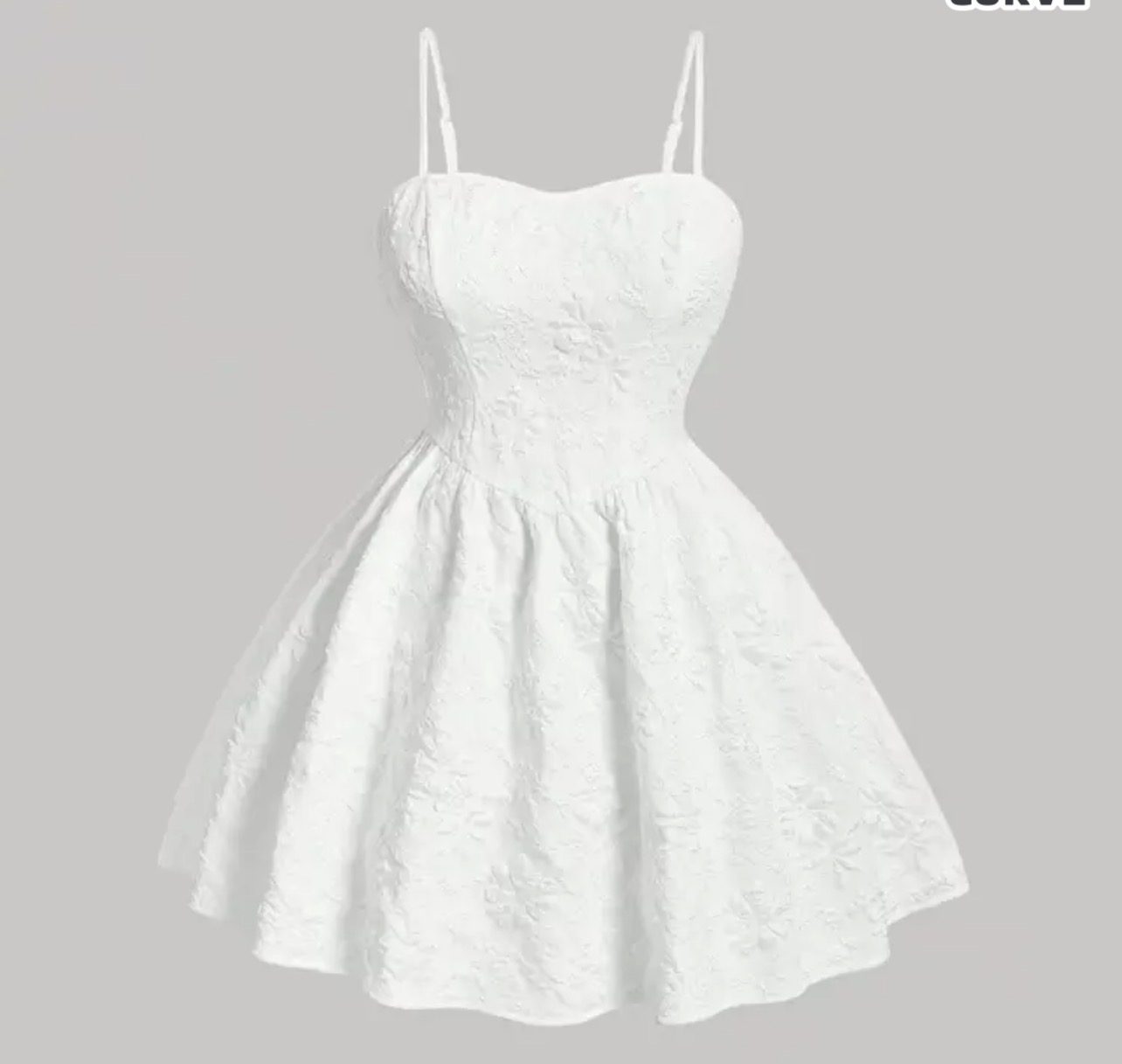 Robe blanche grande taille — SHEIN — La Réunion