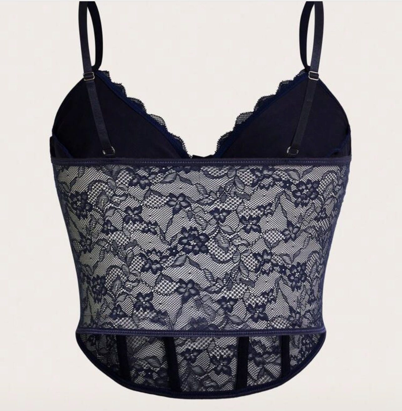 Débardeur en dentelle grand taille