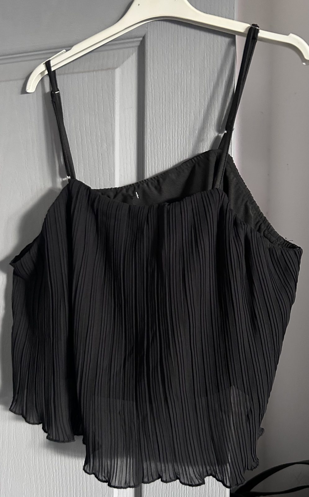 Haut top noir — Shein — La Réunion