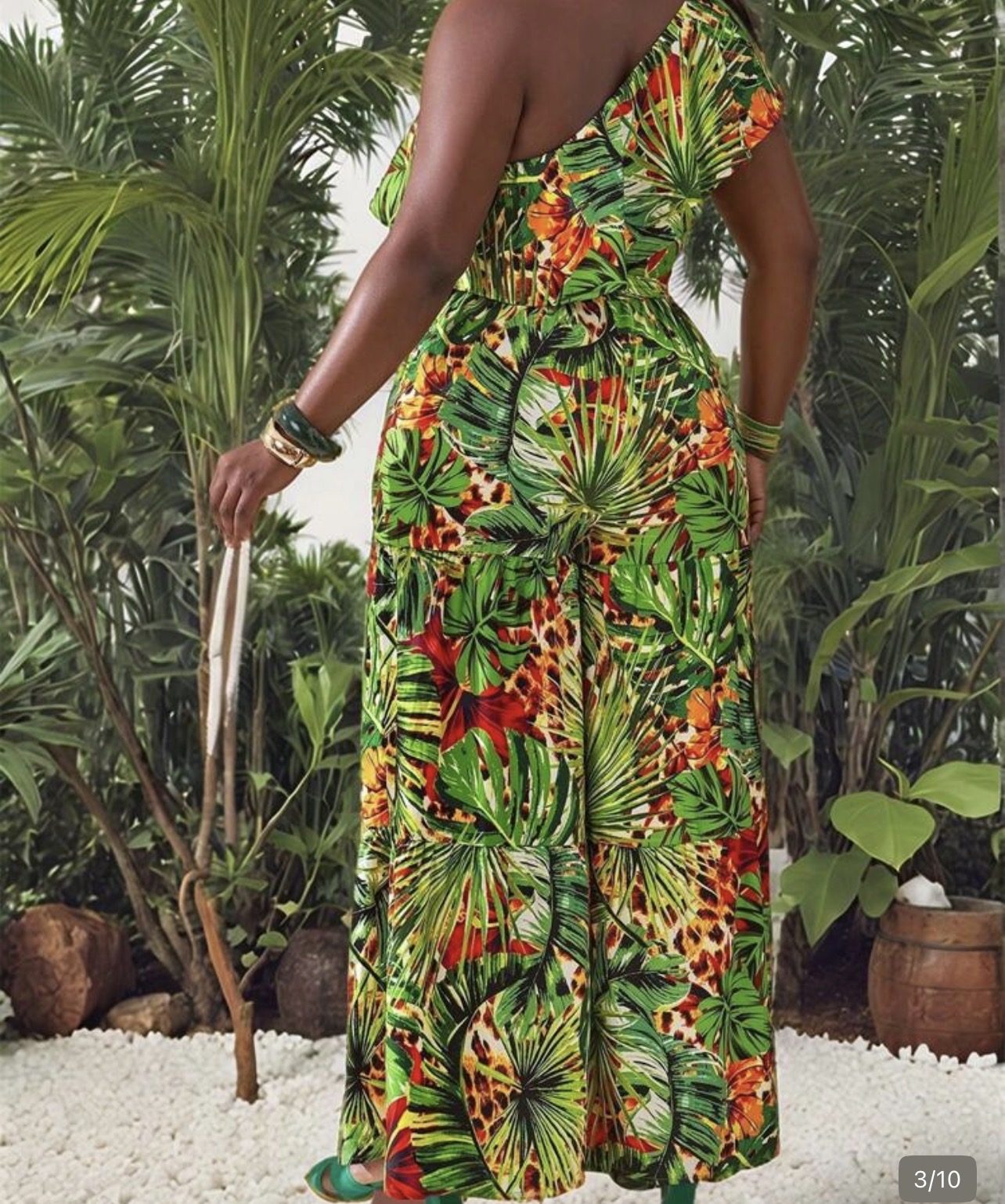 Combi pantalon tropical