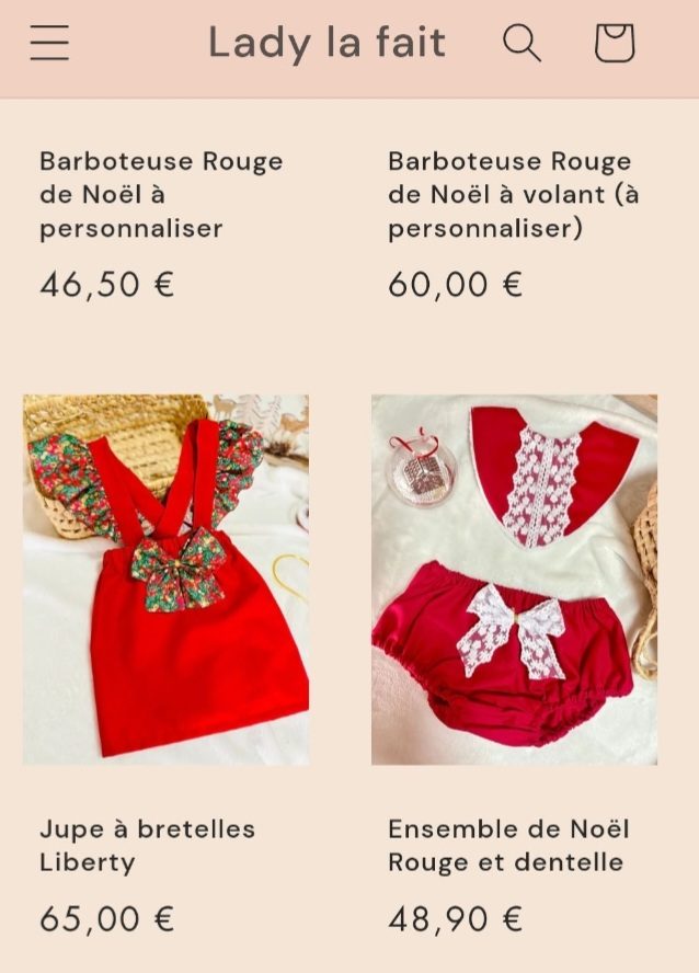 Robe à bretelles Noël