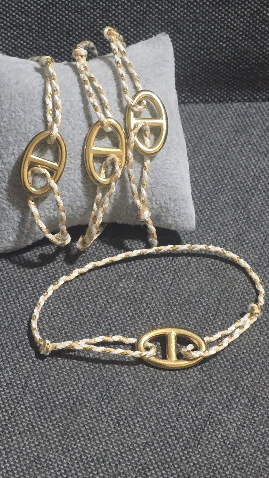 Bracelet maille marine