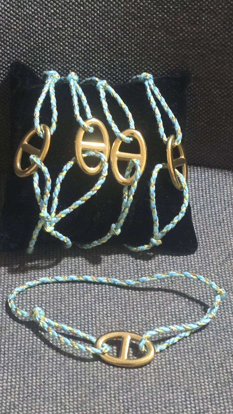 Bracelet maille marine