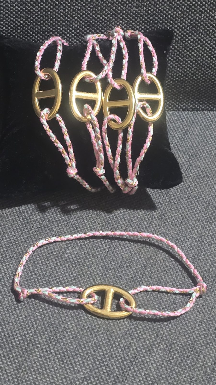 Bracelet maille marine