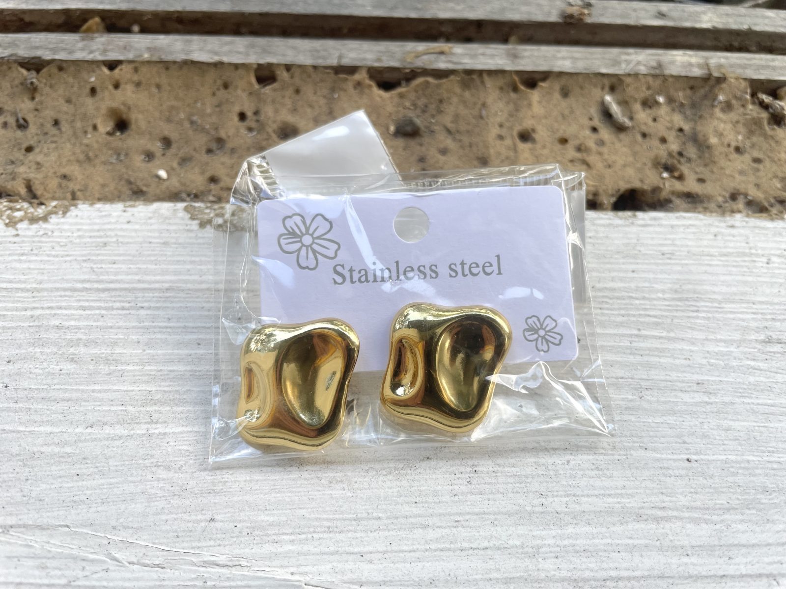 Boucles d’oreilles acier inoxydable