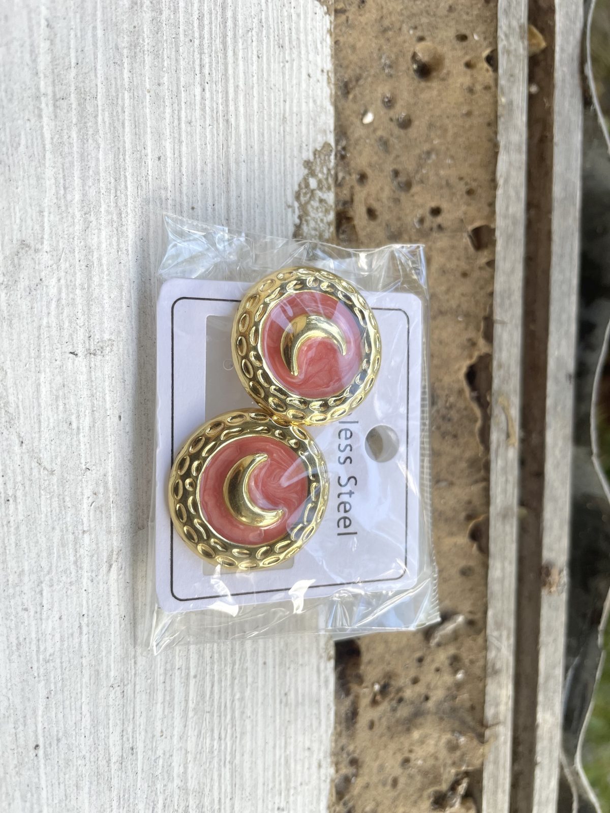Boucles d’oreilles acier inoxydable
