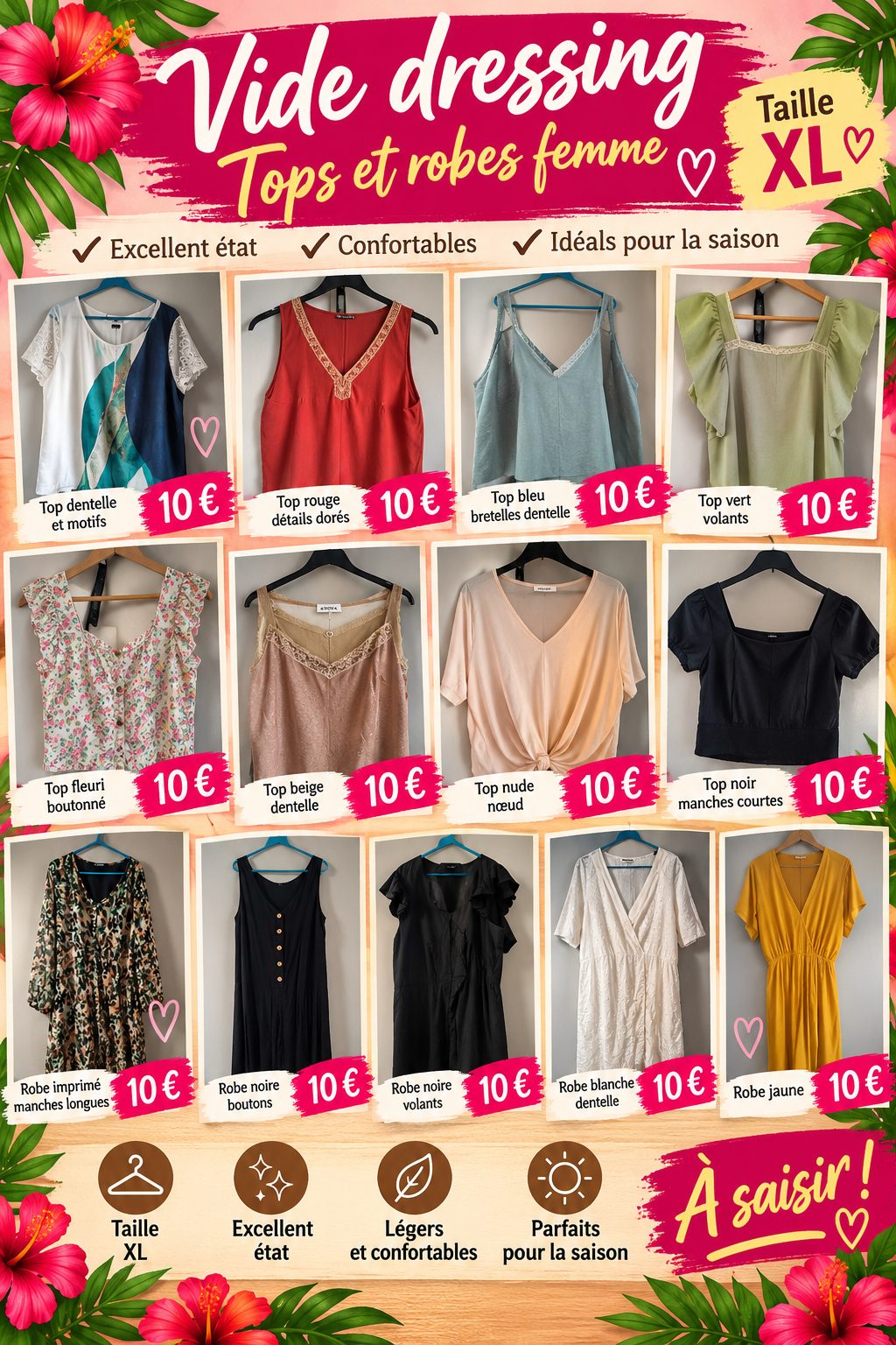 Vide dressing — La Réunion