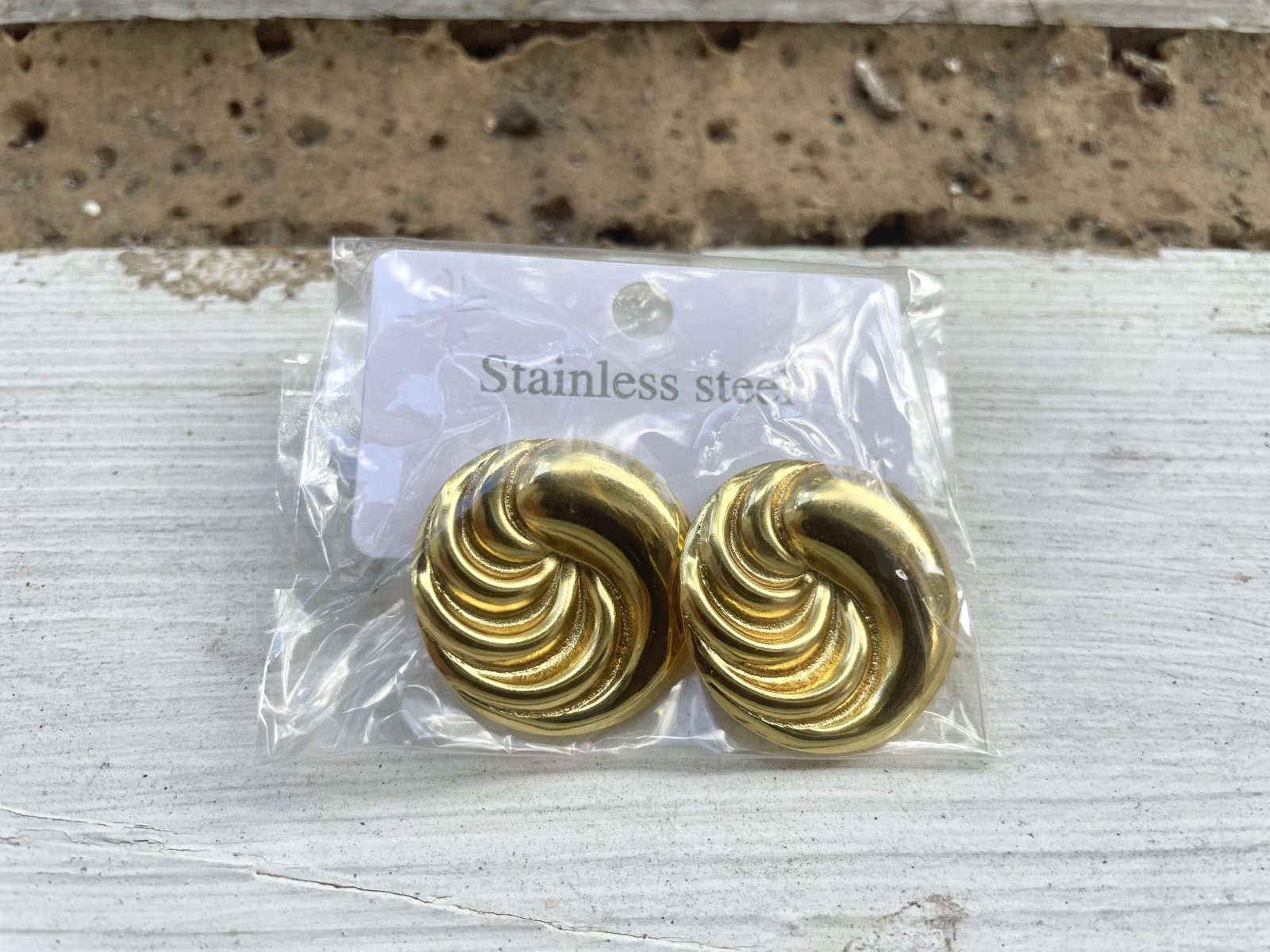 Boucles d’oreilles acier inoxydable