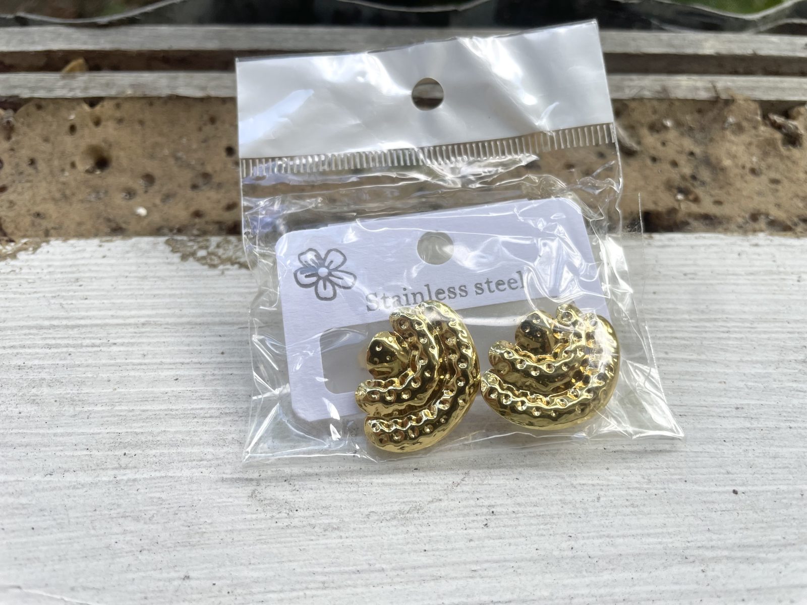 Boucles d’oreilles acier inoxydable