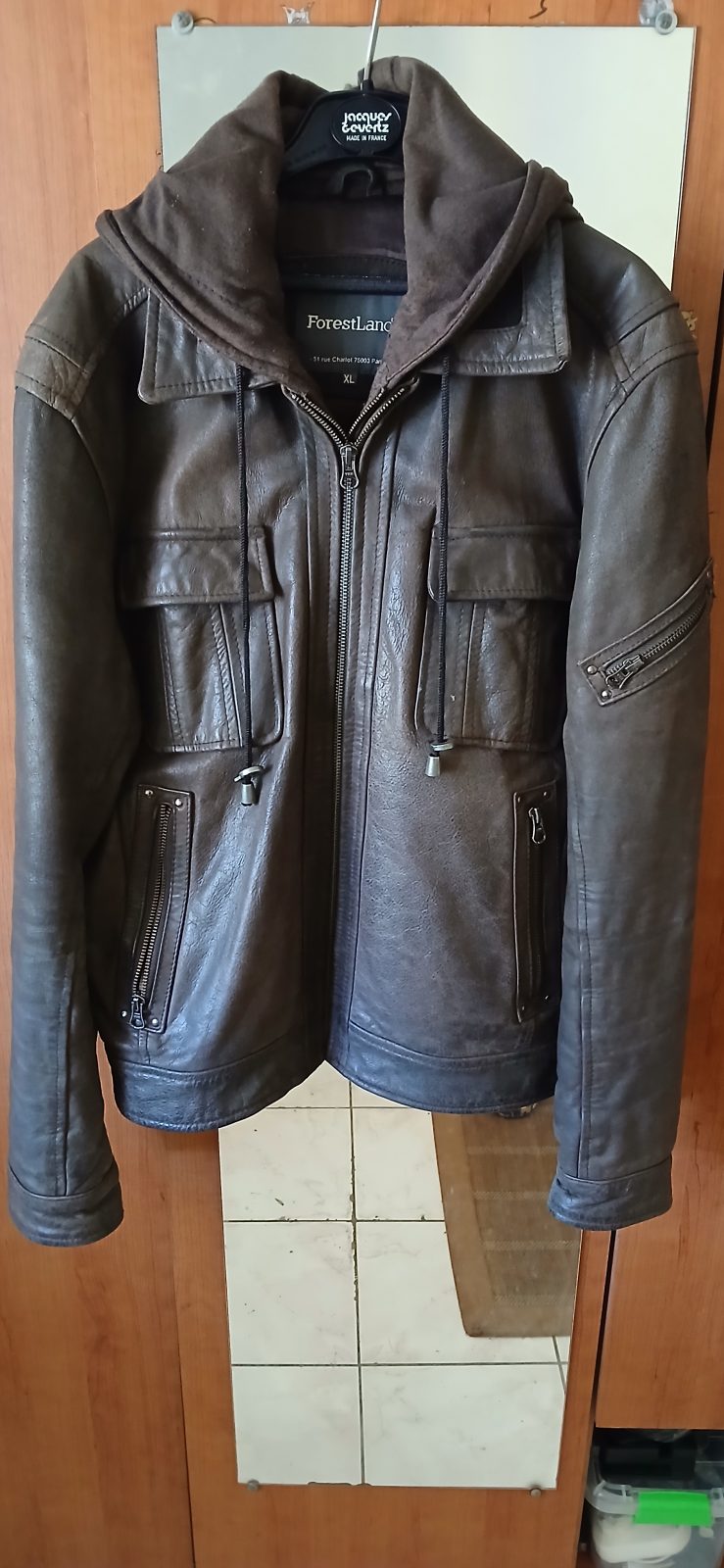 Blouson cuir