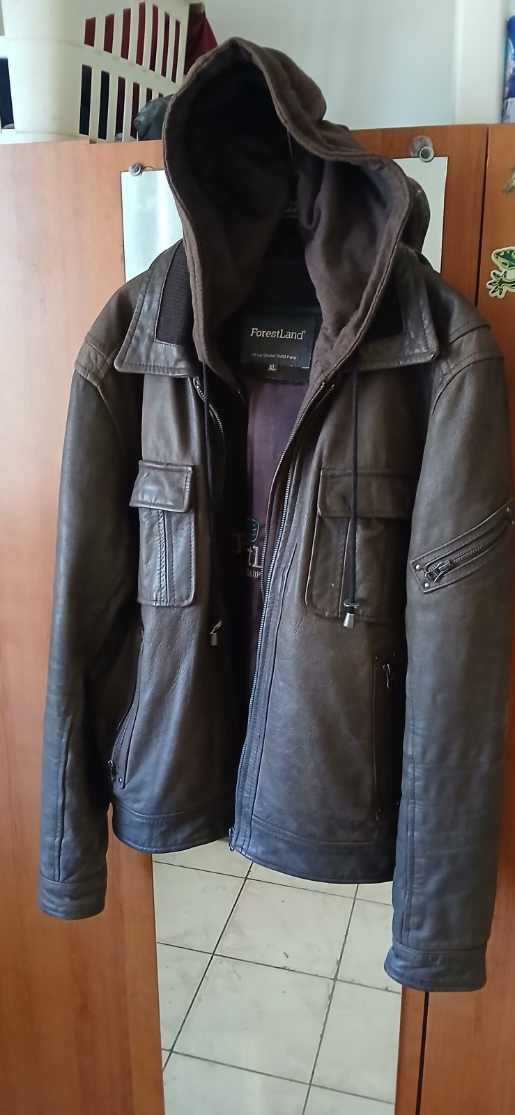 Blouson cuir