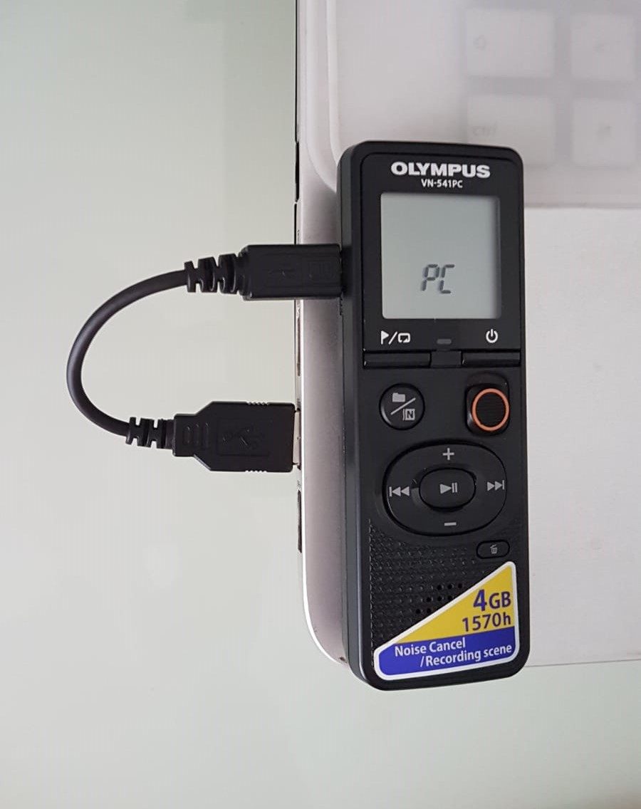 DICTAPHONE DIGITAL OLYMPUS