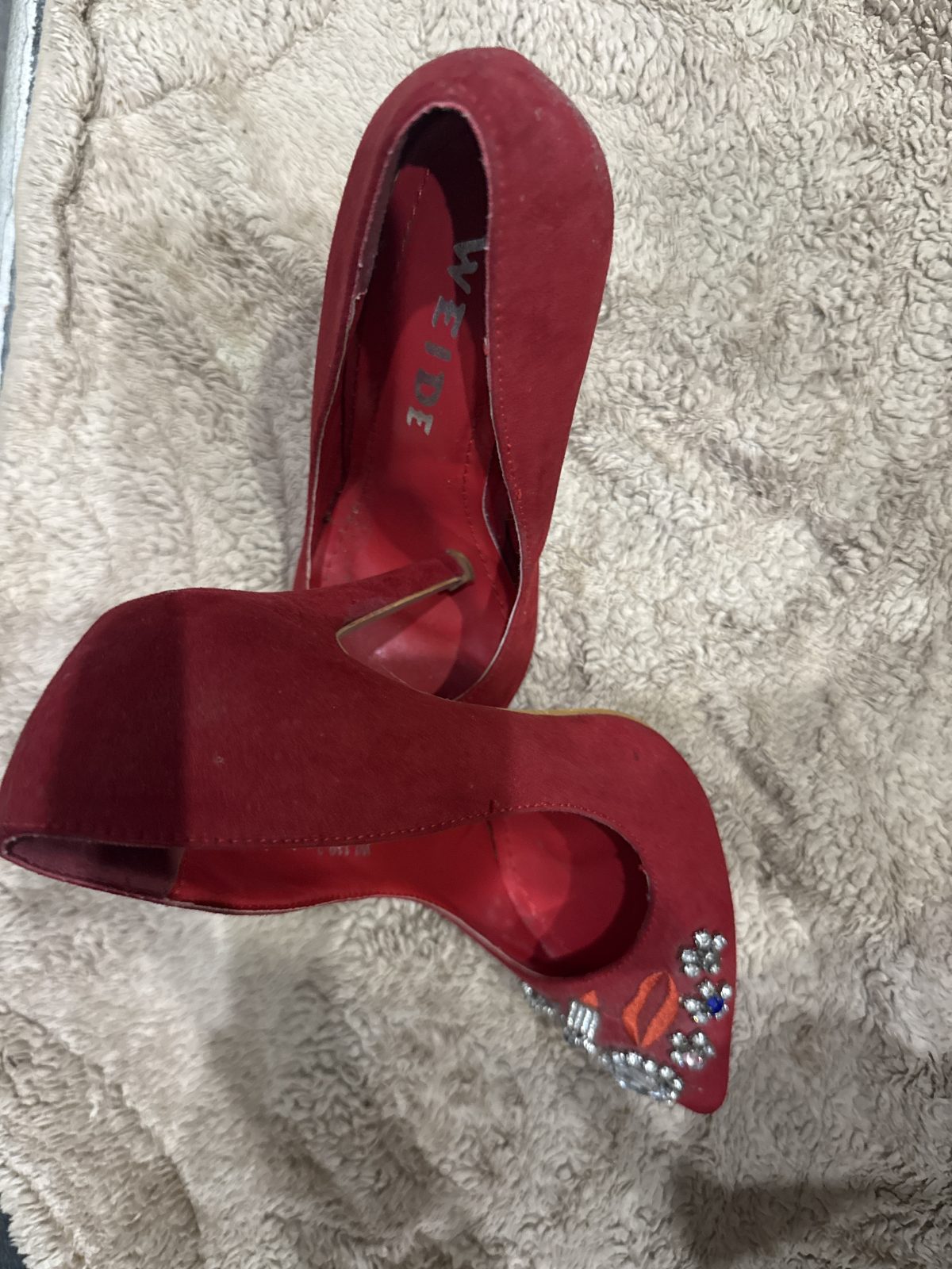 Escarpins rouge élégants