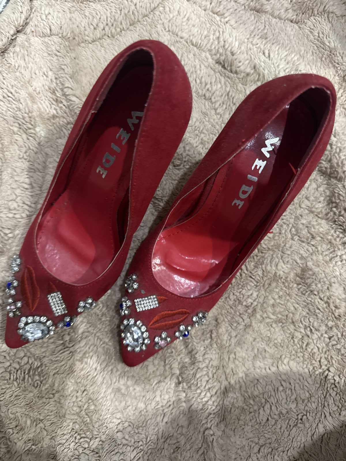 Escarpins rouge élégants