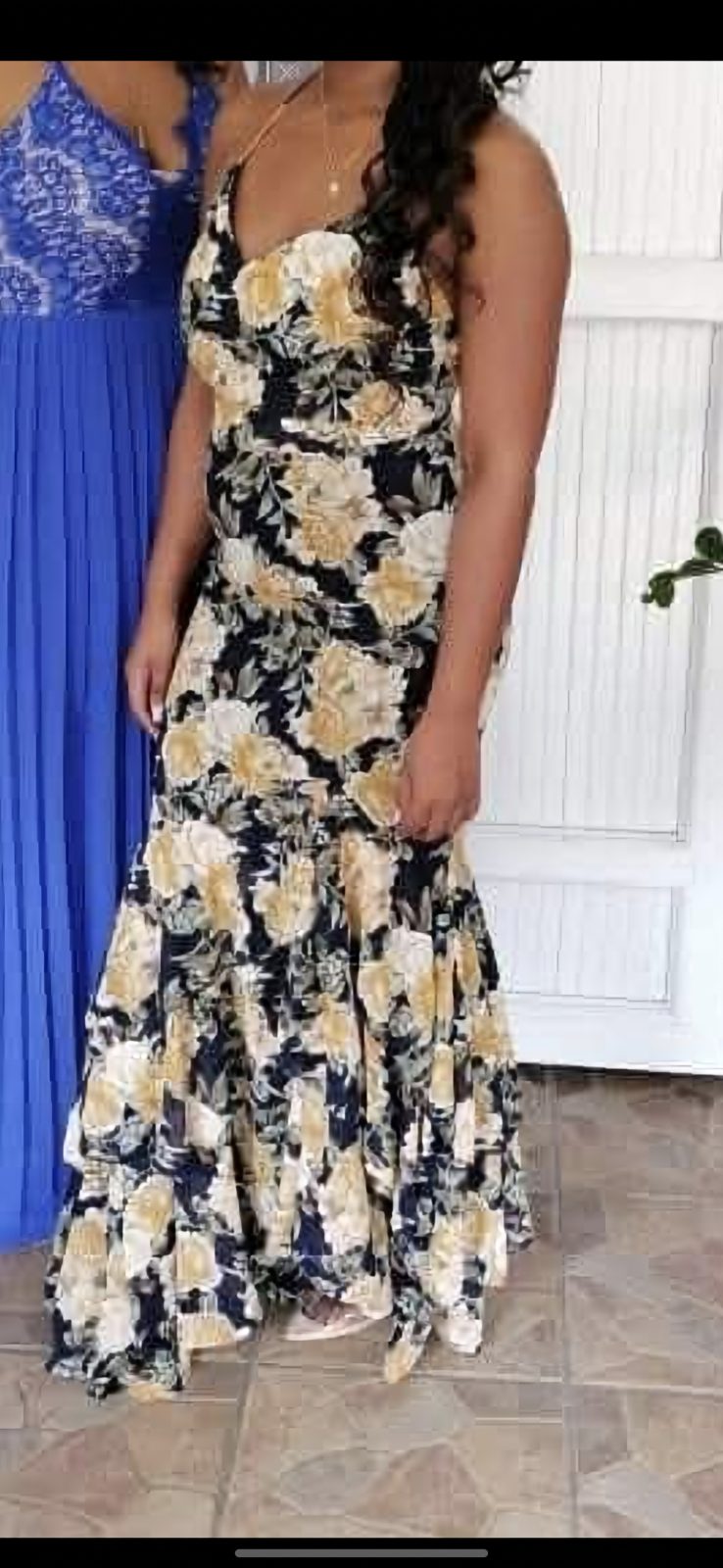 Robe longue fleuris taille XS