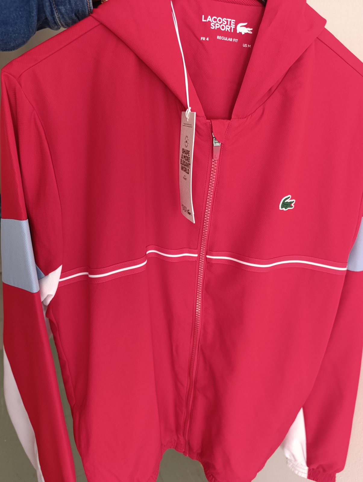 Veste lacoste rouge neuf