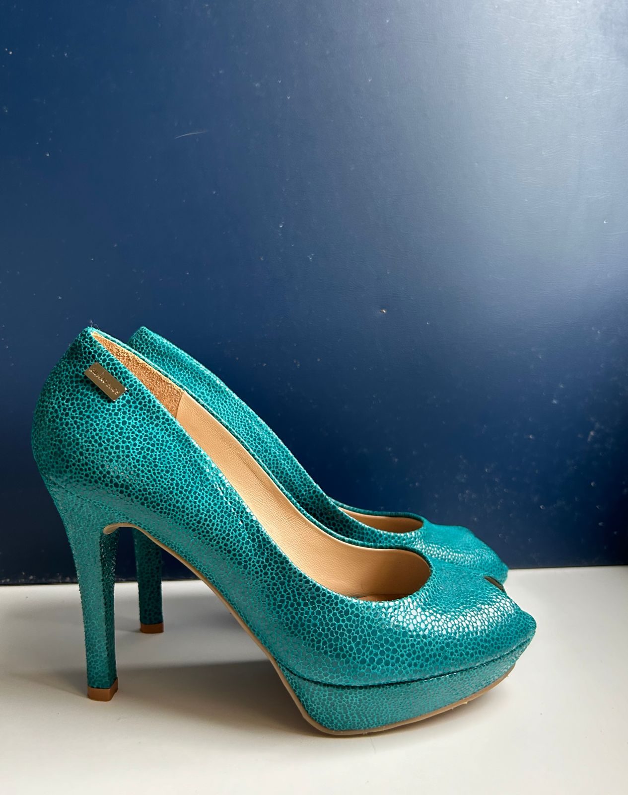 Escarpins Milano Bags Turquoise — Milano Bags — Martinique