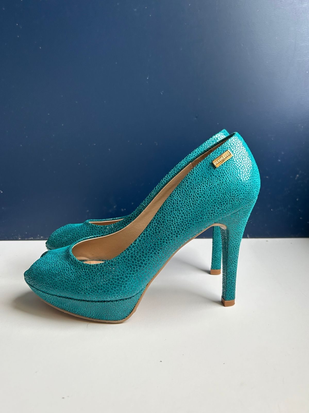Escarpins Milano Bags Turquoise