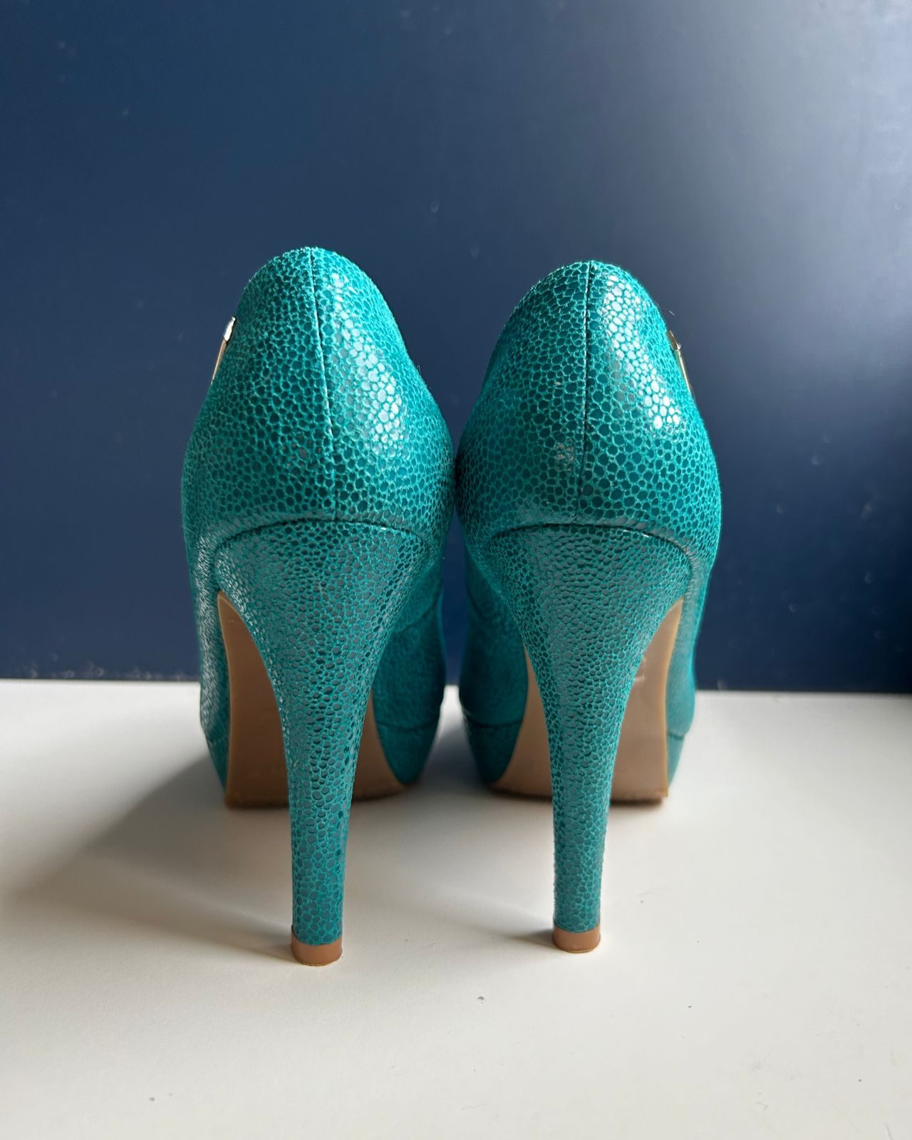 Escarpins Milano Bags Turquoise